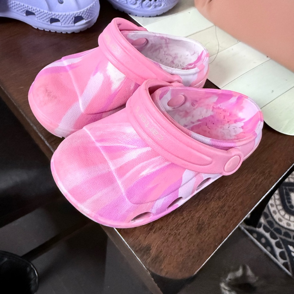 Pink Kids Clogs